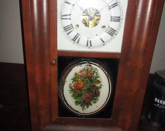 Antique Terry Clock Door Key Solid Brass New Reproduction 