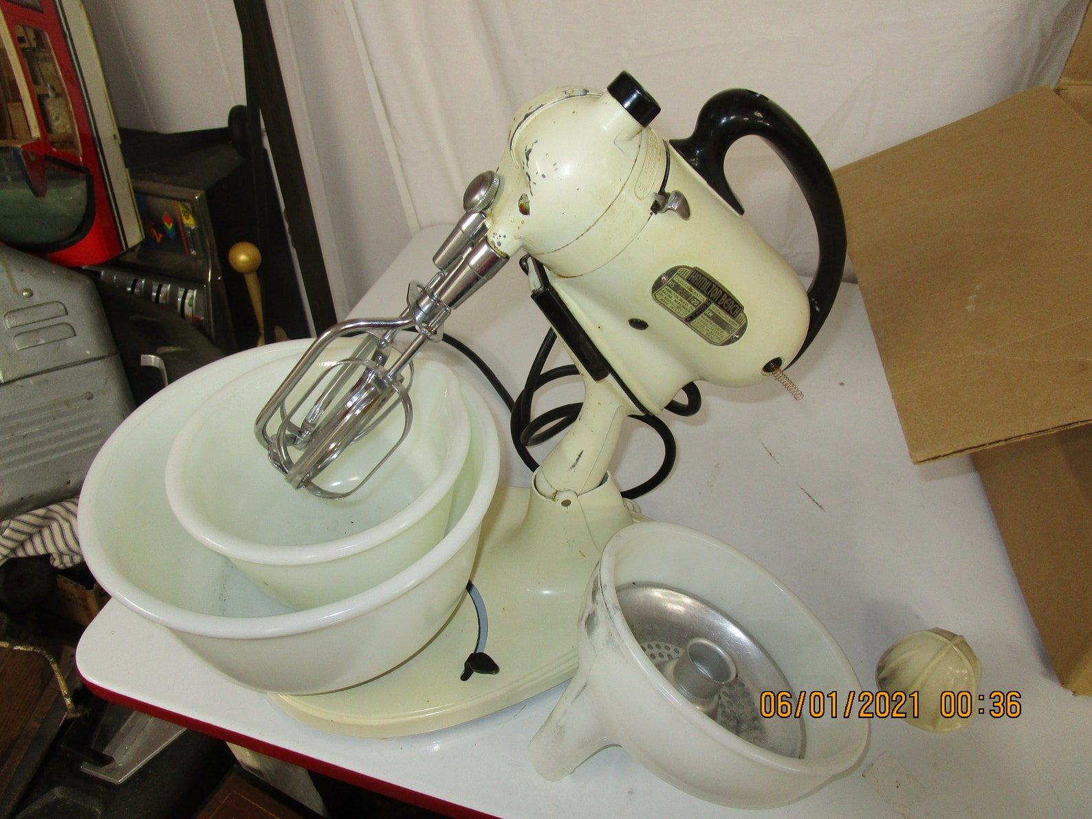 Antique Hamilton Beach Mixer Etsy