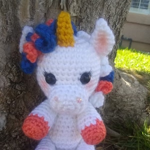 Baby Unicorn Crochet Pattern