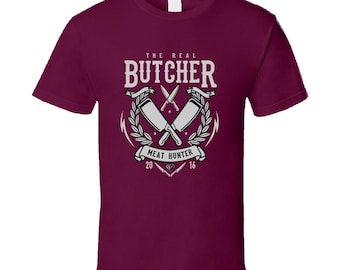 The Real Butcher Meat Hunter 2016 T Shirt