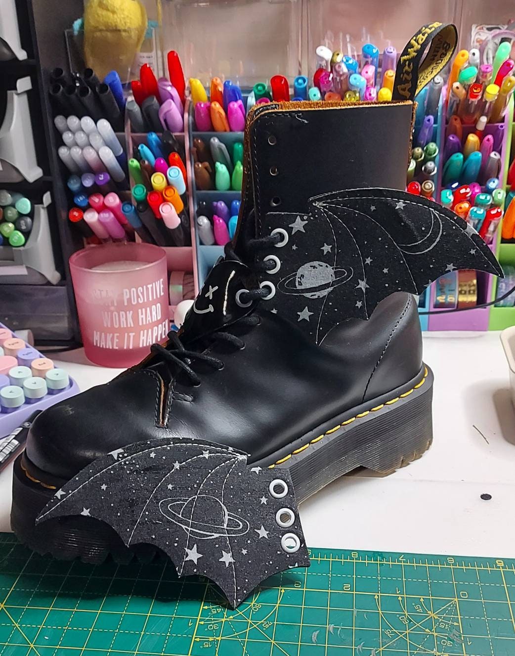 Galaxy Dr Martens Etsy Ireland