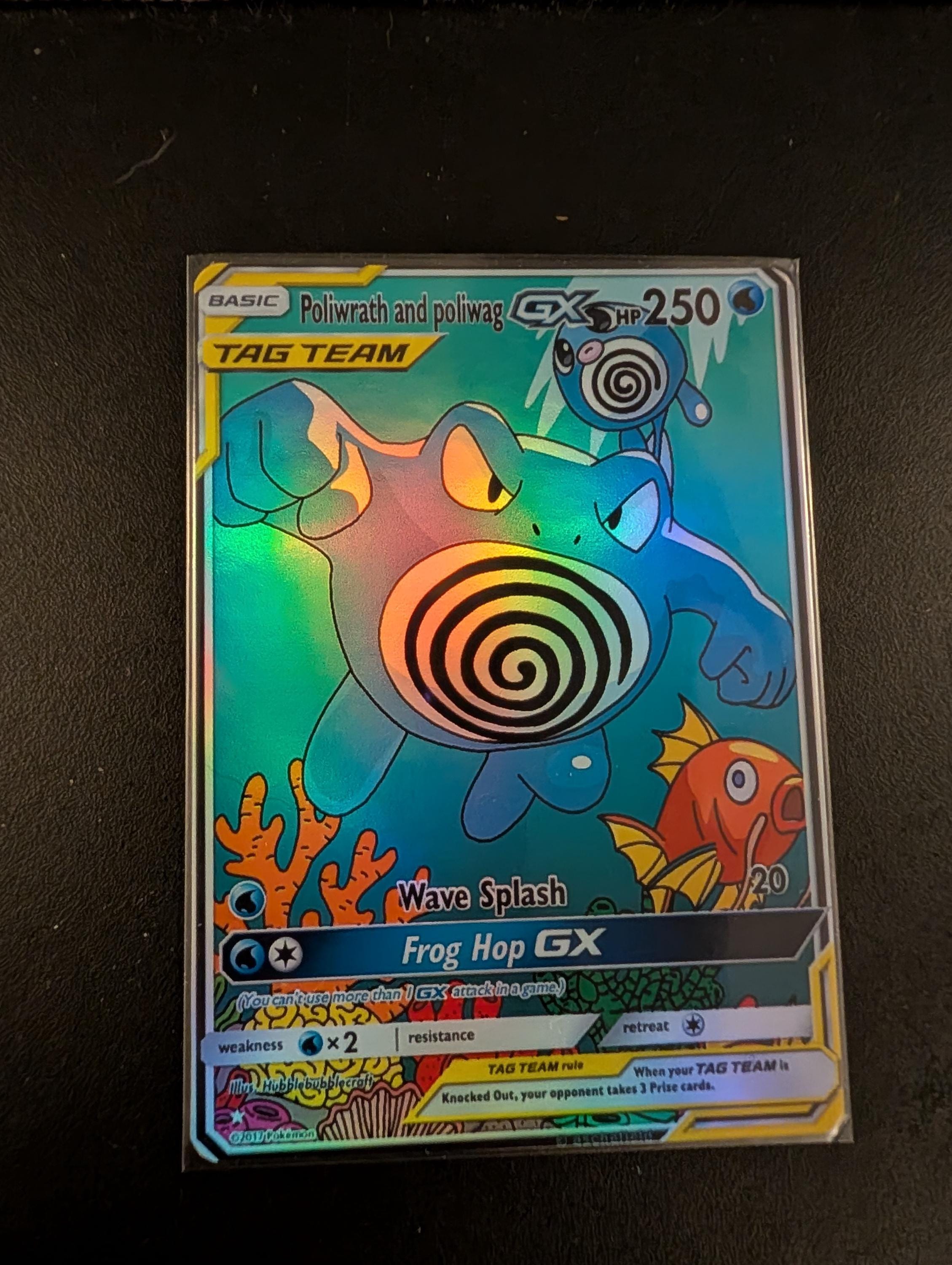 rare poliwag card Pokemon - 060/165 - Pokemon 151 - Reverse Foil Common Card Type RARE Pokemon Poliwag Base Set