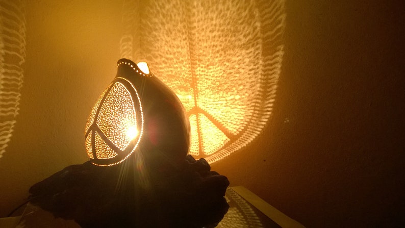 Peace /& Love Lamp Shade Modern Lamps Creative Gifts Unique Living Room Decor Lamps for Night Stands