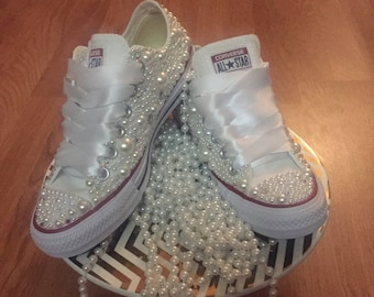 customized converse for quinceanera