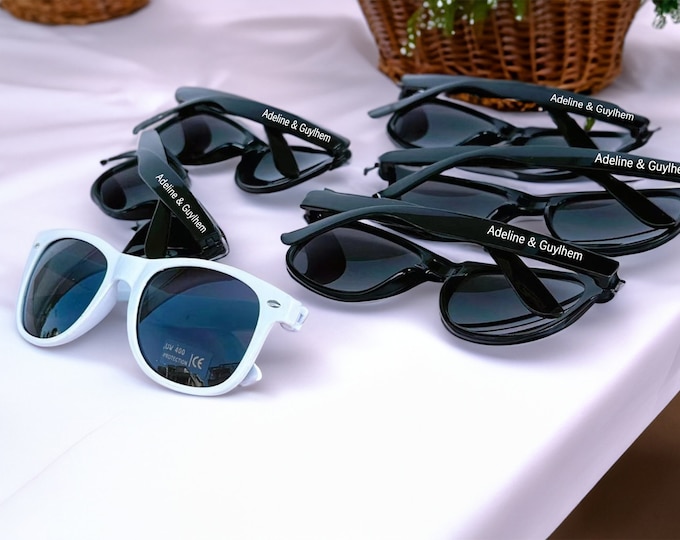 Personalized Sunglasses ,Bulk custom glasses，Wedding Favors Gifts ,Bachelorette Party Favors ,Custom Sunglasses ,Birthday Gifts