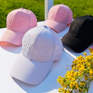 Embroidered Wifey Hat，Bride Hat ， Travel Baseball Hat，bridesmaid hat, baseball cap