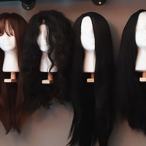 Hanging Wig Rack | Ultimate Space-Saving Display & Storage for Multiple Wigs | Hang Anywhere! Give Your Wigs a Home!