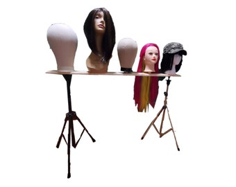 Wig Bridge | Extend your own tripod | Very Portable 5 Wig Display