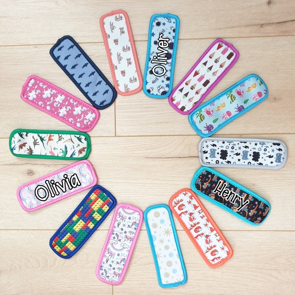Icy Pole Holders Pattern Personalised /Personalised Icy Pole Holders/Patterned Icy Pole Holders