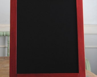 Rustic Tabletop Chalkboard Easel: Personalized Message Board (16x20 Inches)