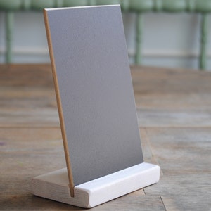 Mini Chalkboard Sign with Wooden Stand: Personalized 4x6&quot;