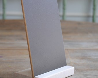 Mini Chalkboard Sign with Wooden Stand: Personalized 4x6"