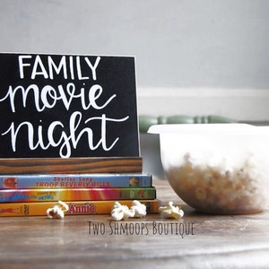 Rustic Mini Chalkboard Sign with Wooden Holder - Custom Lettering