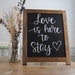 20' Chalkboard Sign Easel - 16x20 Inches -Blank or Personalized - Hand-Lettered With Liquid Chalk - Custom Chalkboard 