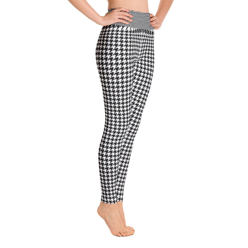 Houndstooth Yoga Leggings