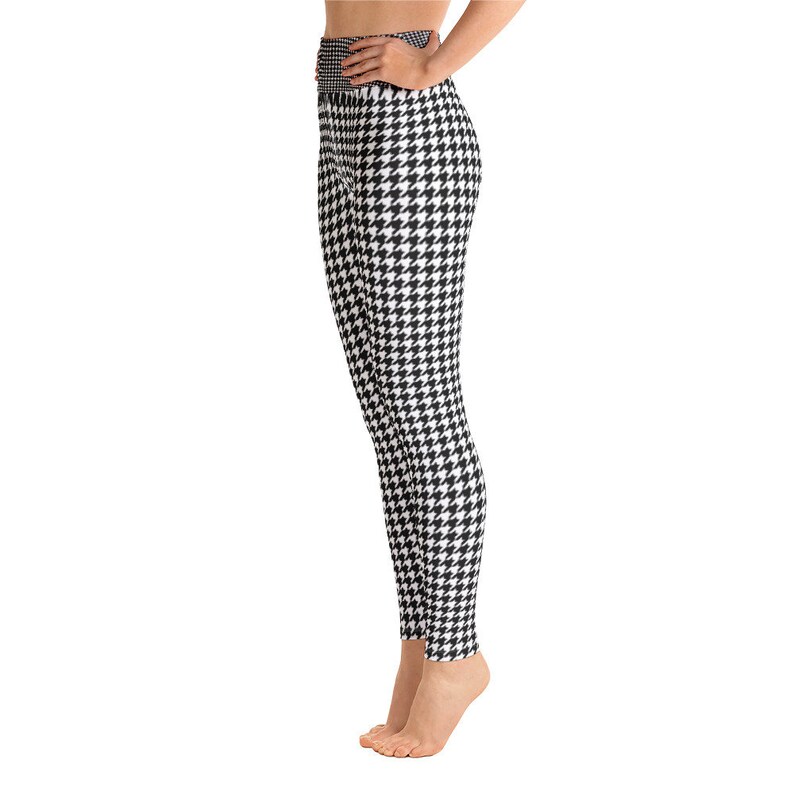 Houndstooth Yoga Leggings
