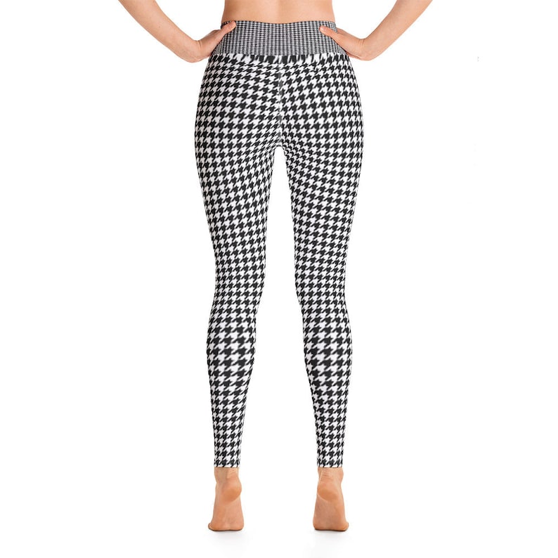 Houndstooth Yoga Leggings