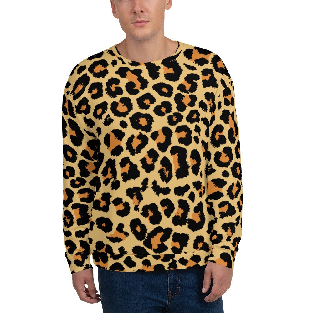 leopard sweater men
