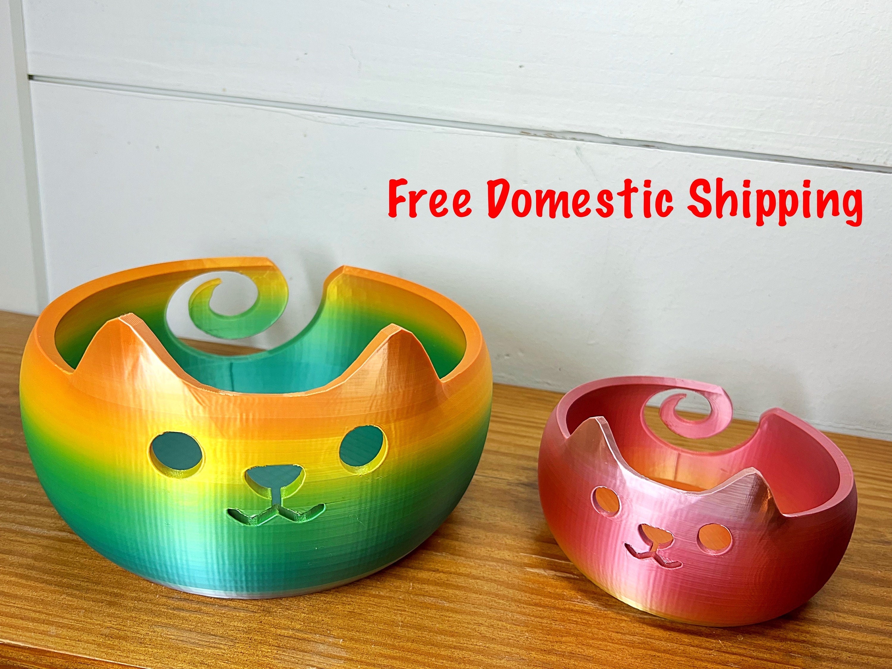 Cute Cat Bowl for Yarn, Trinkets, Candy, Jewelry, or Coins 