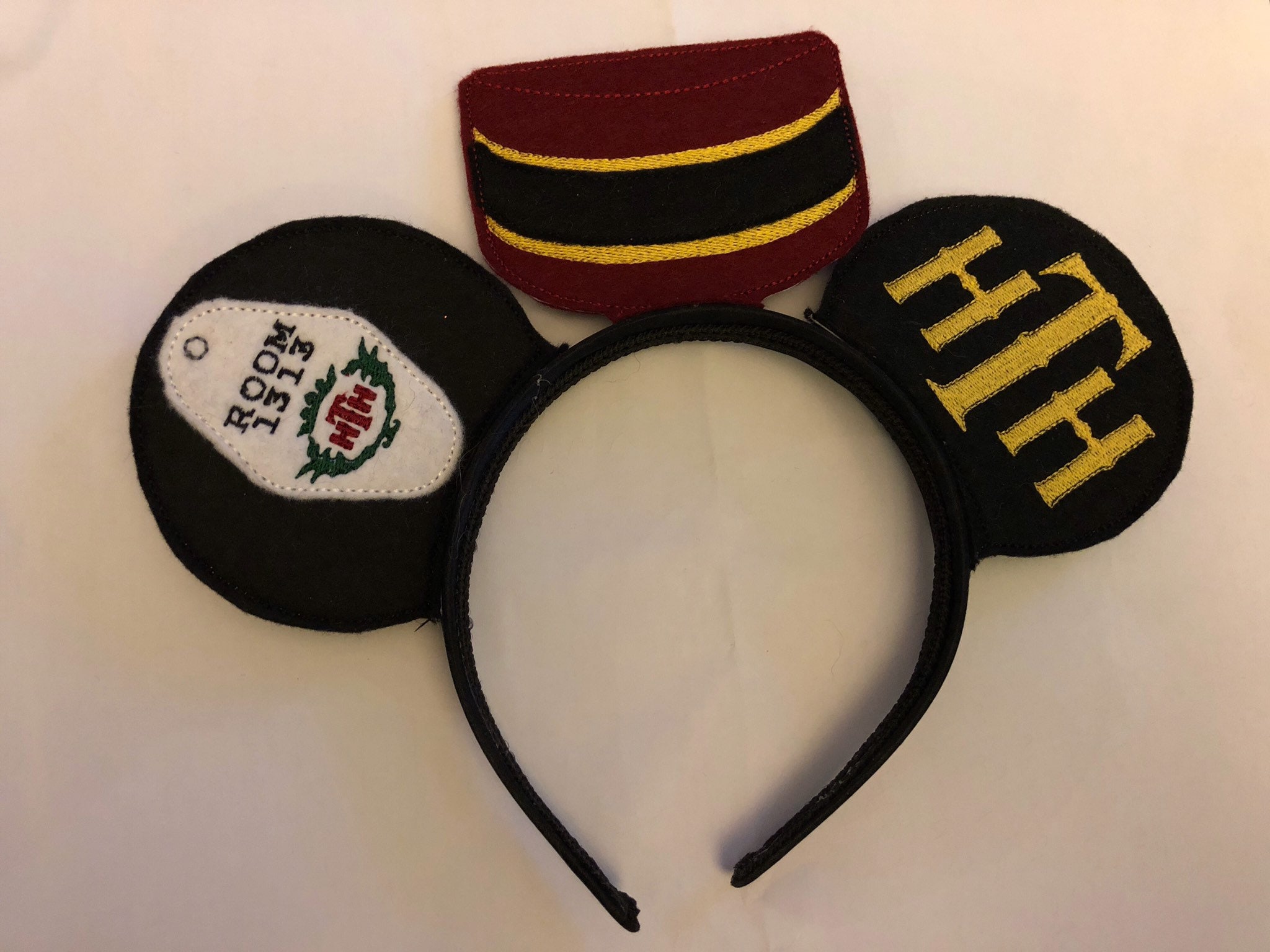 Hollywood Tower Hotel, Tower of Terror, TOT, Disney inspired Mickey Minnie  Mouse Ears