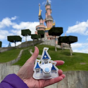 Porte-oreilles ou porte-oreilles Mickey Minnie Mouse inspiré du parc Disney du château de conte de fées pour tour de cou, sac, ceinture.