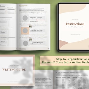 Resume Template for Word, Pages, Google Docs - Professional & Modern CV Design image 8