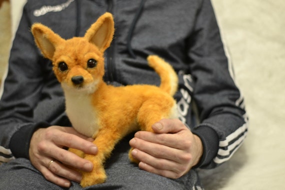 Chihuahua,IN STOCK!,puppy,Toys Dog, Toys handmade, Stuffed,Animals and plush.ooak ,artDoll animal,kawaii plush,Teddy,black Friday