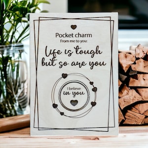 Pocket Hug Ermutigungskarte - Perfektes Pick-Me-Up Geschenk - Umarmungen mit einer Pocket Hug Ermutigungskarte - Fröhliches Geschenk - Ermutigung