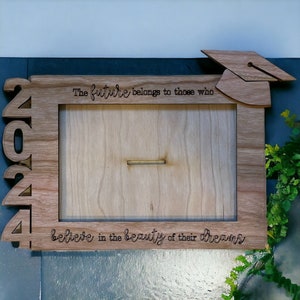 Graduation Picture Frame, Gift For Grad, Frame for Grad Party, High School Grad, College Grad, Custom Engraved Keepsake for Graduate