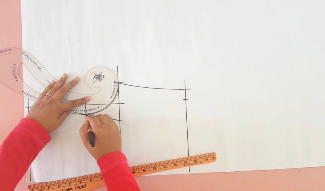 4pcs Pattern Drafting rulers/sewing rulers/tailored Etsy