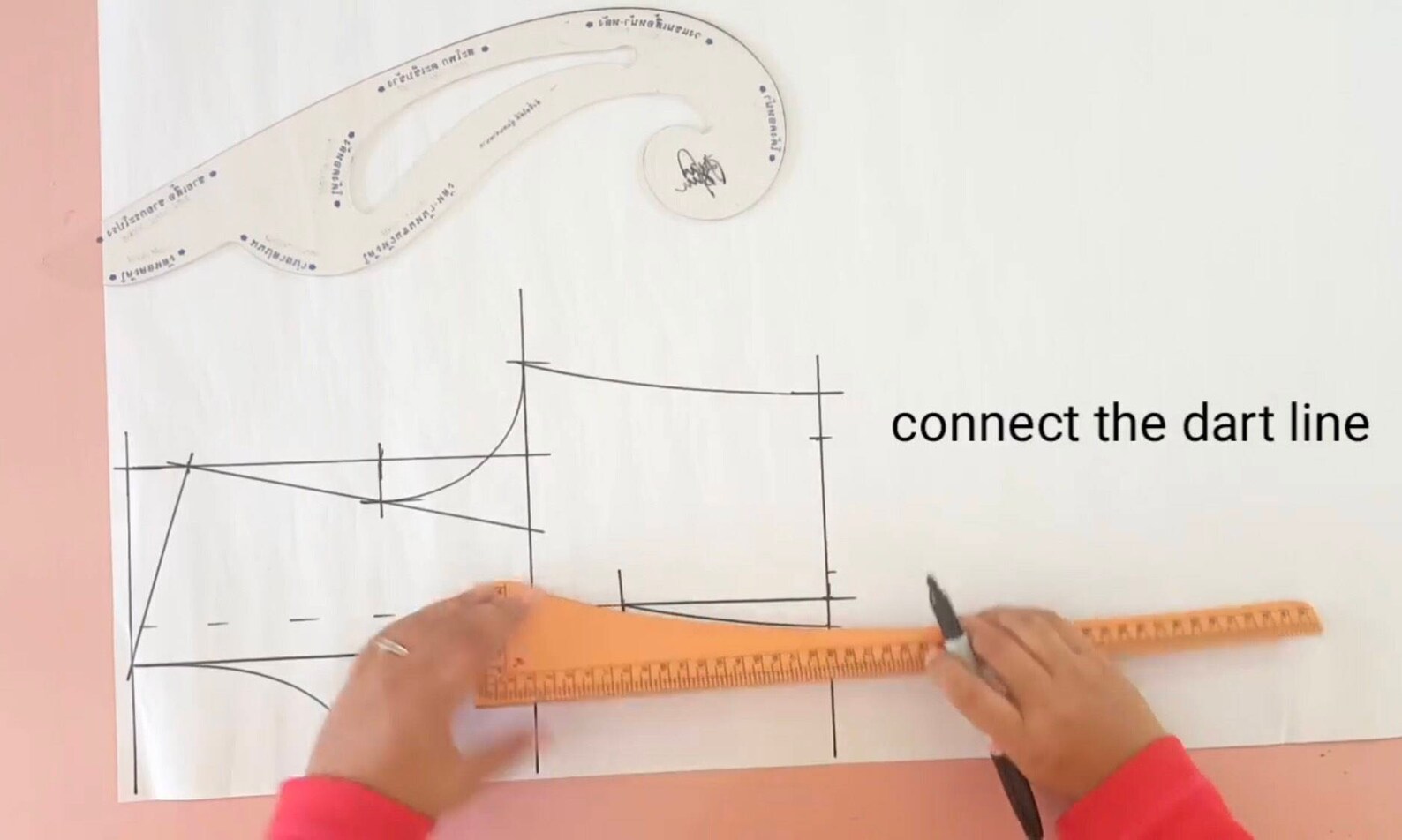 4pcs Pattern Drafting rulers/sewing rulers/tailored Etsy