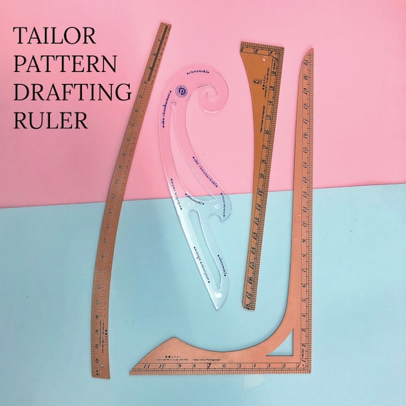 4pcs Pattern Drafting rulers/sewing rulers/tailored Etsy