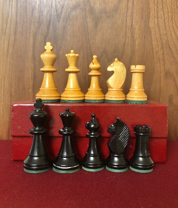 Unique Vintage Chess Set