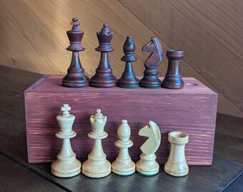 Amazon | Wegiel 木製 チェスセット Chess Board Set KING'S 36
