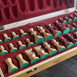 Echiquier coffret avec jeu d'échecs Theme Ottoman King 105 mm - Chess