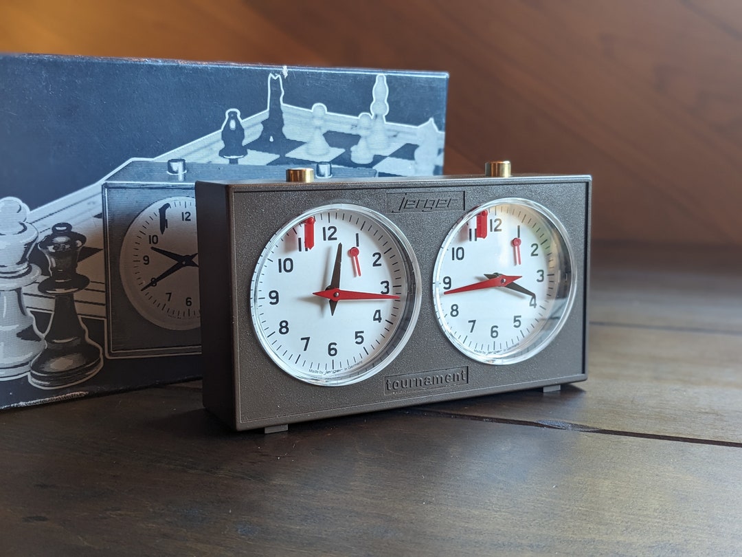 Rare Jerger Tournament Chess Clock Made in Germany Lot 489 Etsy