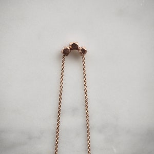 Dainty Tiny Nugget Bead 14 K Gold Filled Necklace image 6