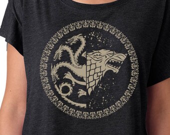 Stark Targaryen Sigil Game of Thrones Dolman