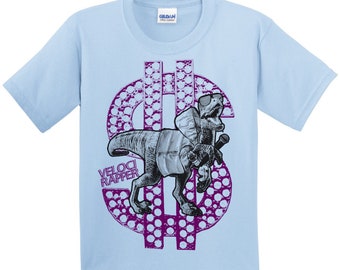 Velocirapper - light blue T Shirt