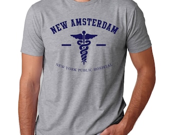 New Amsterdam Heather Grey T Shirt