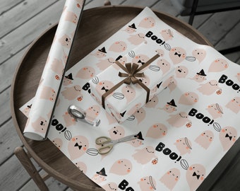 Halloween Ghost Wrapping Paper | Gift Idea | Kids Gift | Wrapping Paper
