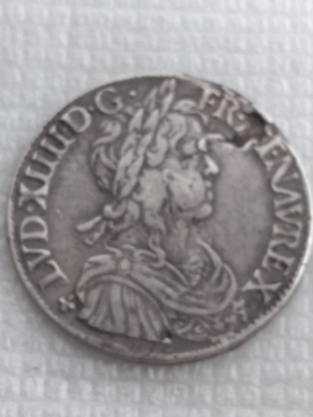 Moneda Luis XIV El grande o rey sol, escudo con mecha larga 1653 - Etsy ...