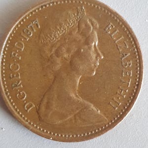 1977 1 new penny - Etsy 日本