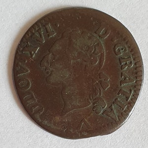 Louis XVI - Liard known as &quot;with the shield&quot; 1779 - W - Lille