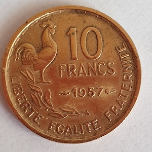 10 Francs Guiraud 1957