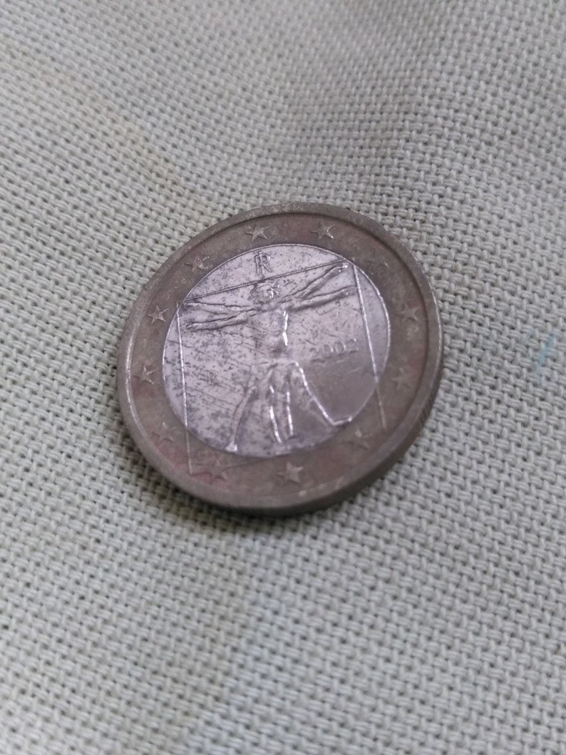Piece De 1 Euro Rare 2002 Italie