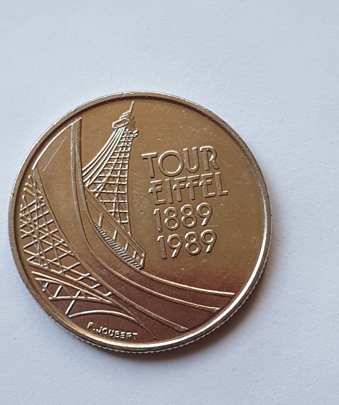 Piece 5 ancs Tour Eiffel 1989 pas cher - Meilleures ofes sur le neuf et l'occasion