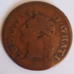 Louis XVI - Liard known as &quot;with the shield&quot; 1782 - H – La Rochelle
