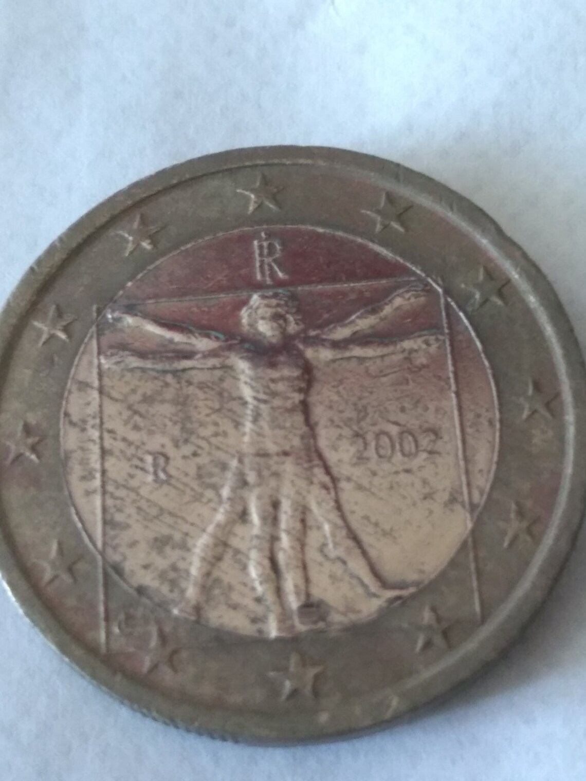 Piece De 1 Euro Rare 2002 Italie
