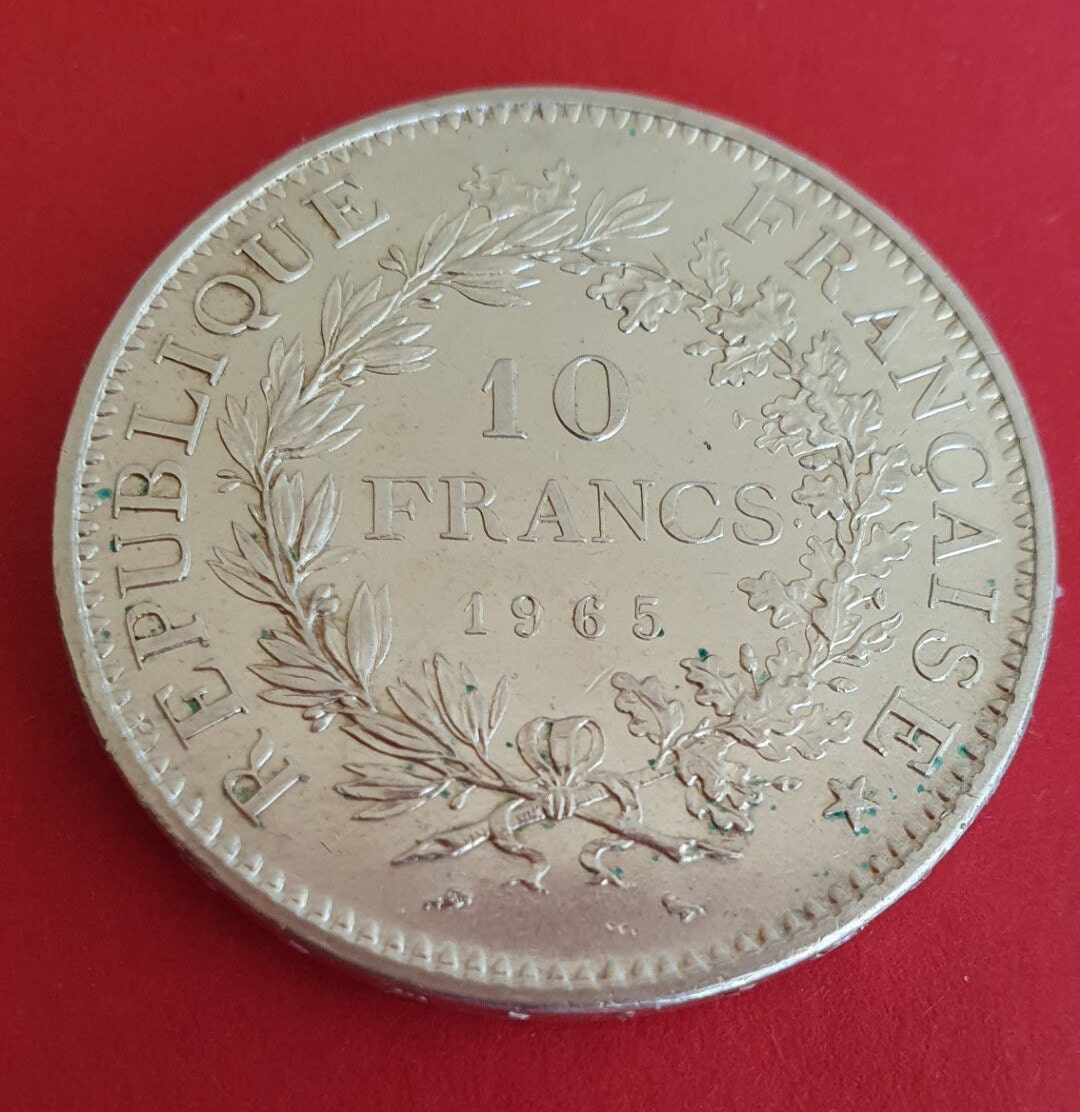 10 francs coin - Etsy 日本